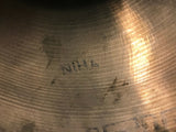VINTAGE UFIP BRAVO 16" THIN CRASH DRUM CYMBAL