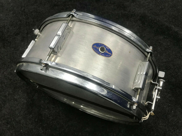 VINTAGE Leedy 60's Aluminum Snare Drum 14x5 !!