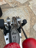 DW 9000 double bass pedal 9002 w/ damnar beaters
