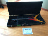 Dave Mustaine's Personal ESP DV-8 Special Edition Sunburst Guitar w/COA Megadeth