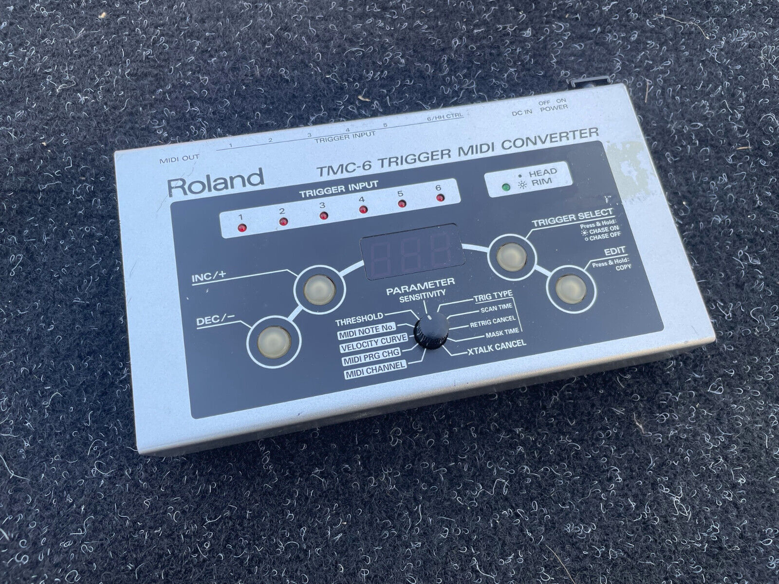 Roland TMC 6 Trigger to MIDI Converter