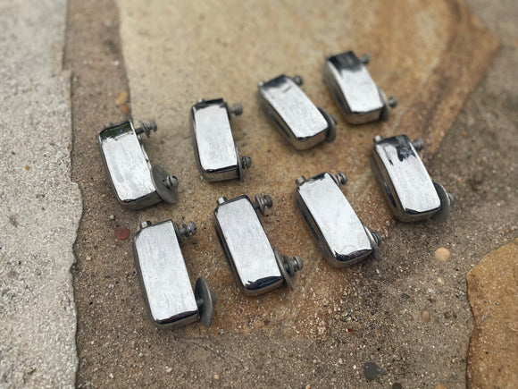 8x  Pack Vintage Rogers Bread and Butter 60's Tom Drum Lugs