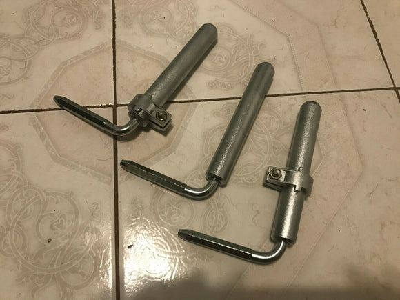 THREE PACK Yamaha Hex Rack 1 Drum Rack Claw L Tom Mounting Arm hexrack