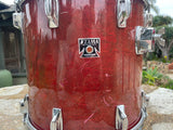Tama Superstar Cherry 15x14 Cherry Tom Drum 80's
