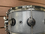 DW Collector's Black Nickel over Brass 6.5x14 -Grey Powder Coat
