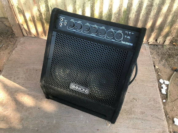 Simmons DA200SB Electronic Drum Set Monitor With Bluetooth