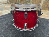 Tama Superstar Cherry 13x9 Cherry Tom Drum 80's - Shallow Size