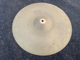 Vintage Zildjian Avedis 17" hollow Logo Rock Crash Cymbal