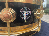 DW Collector's Series R30 "Starman" Neil Peart Rush 6x14 Edge Snare drum !!!
