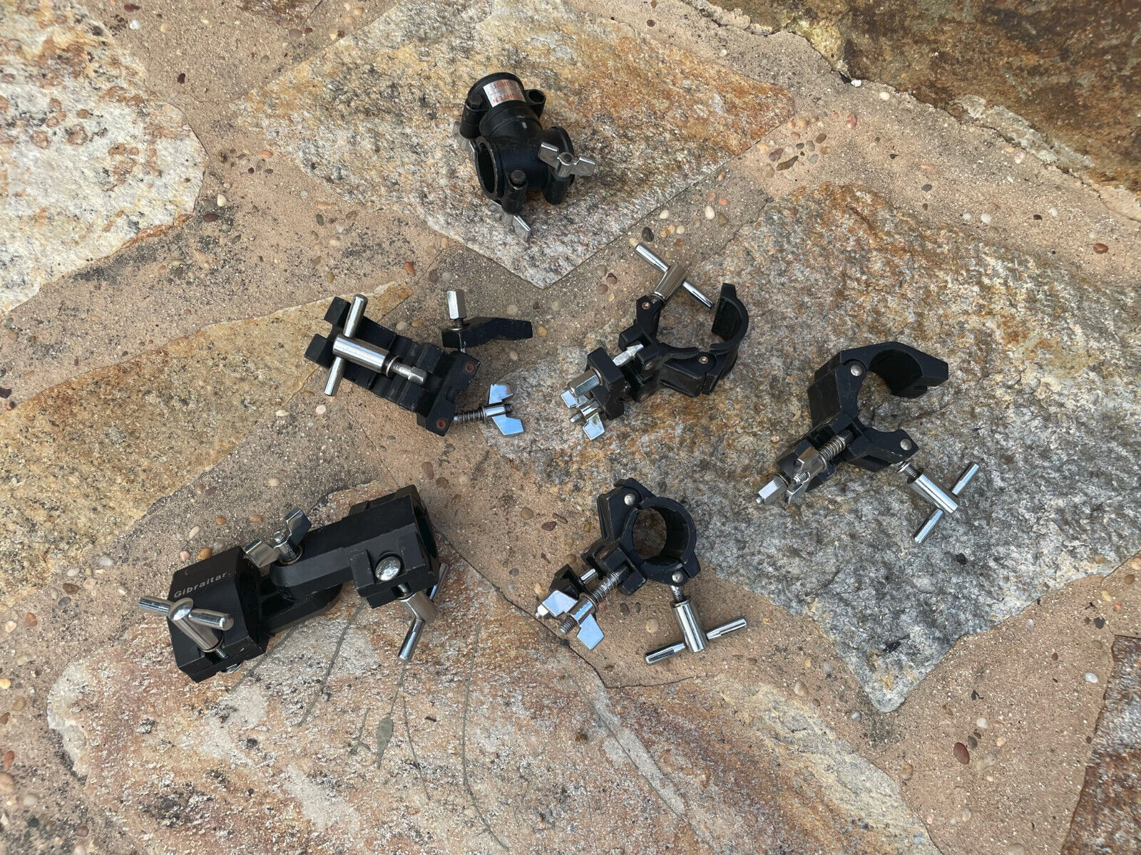 Multi Clamp Shells SIX PACK Gibraltar Multi Clamp Drum Clamps Package – Blakes Drum Shop