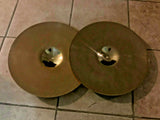 Sabian 14" HHX Evolution Hi-hat Cymbals - EXCELLENT