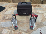 DW 9000 double bass pedal 9002 w/ damnar beaters
