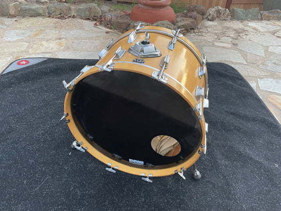 Vintage Tama Superstar Maple Finish 22x14 Bass Drum