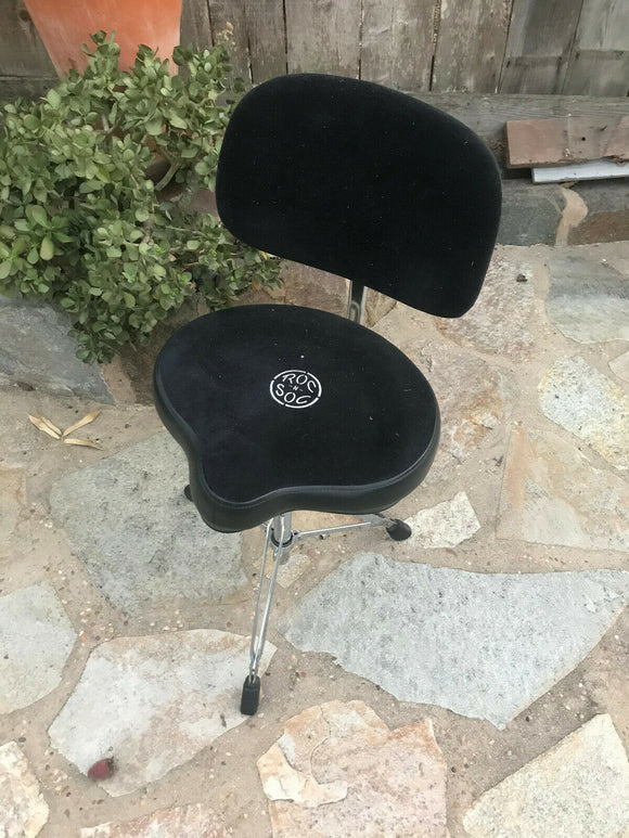 Roc n Soc Drum Throne Seat Chair WITH BACKREST