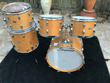 Slingerland Natural Maple 70's 12x8,13x9,14x10,16x16,22x14 3 ply Drum Set Kit