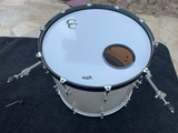 C&C Custom Drums 3pc Drum Set kit Keller Shells C & C Drums 24x18, 13x9, 16x14