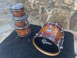 Gretsch Renown Maple 4pc Drum Set kit 22x18,10x8,12x9,14x11