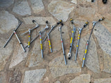 6x Pack Gibraltar Top Cymbal Rack Arms + 2 Ludwig Partial Boom Tops