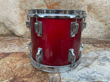Vintage Tama Superstar Candy Apple Red CAR 1980's 10 x 9  Tom Drum