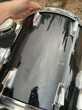 Rogers R 380 16 x 16 Floor Tom Black Wrap