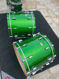 Pearl MCX Masters 7pc Double Bass Drum Kit Shamrock Green