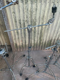 FIVE TAMA ROADPRO BOOM CYMBAL STANDS w/ 2 with Single Tom Arms