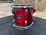 Tama Superstar Cherry 10x9 Cherry Tom Drum 80's