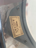 Vintage Rogers Holiday Blue Sparkle 14 x 5 Snare Drum - NEEDS WORK