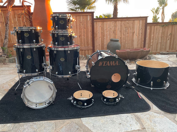 RARE Tama Starclassic Maple Stewart Copeland The Police Signature Drum Set kit!!