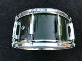 Pearl Masters Custom maple Green 14 x 6.5 Snare Drum