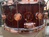 DW Collectors Series Neil Peart Rush RARE "ICON" Time Machine Snare -COA 5/250!!