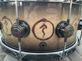 RARE DW Collectors Neil Peart Snakes and Arrows - Birds Eye Maple Snare Drum !