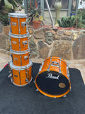 Pearl MLX Maple Liquid Amber Drum Set kit 10x10,12x10,13x11,16x16,22x16