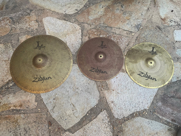 Zildjian L80 Low Volume Cymbal Set - 14 Hihat 18 inch Ride 2 PACK