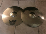 Sabian 14" HHX Evolution Hi-hat Cymbals - EXCELLENT