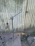 FIVE TAMA ROADPRO BOOM CYMBAL STANDS w/ 2 with Single Tom Arms