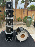 Sonor Phonic Black 6pc Drum Set kit