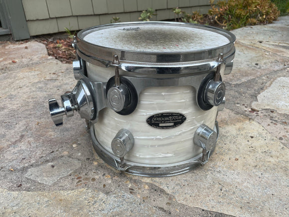 PDP CX Maple 10x8 Tom Drum white onyx