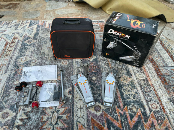 Pearl P3002D Demon Direct Drive Double Bass Drum Pedal - TWO SINGLES