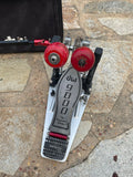 DW 9000 double bass pedal 9002 w/ damnar beaters