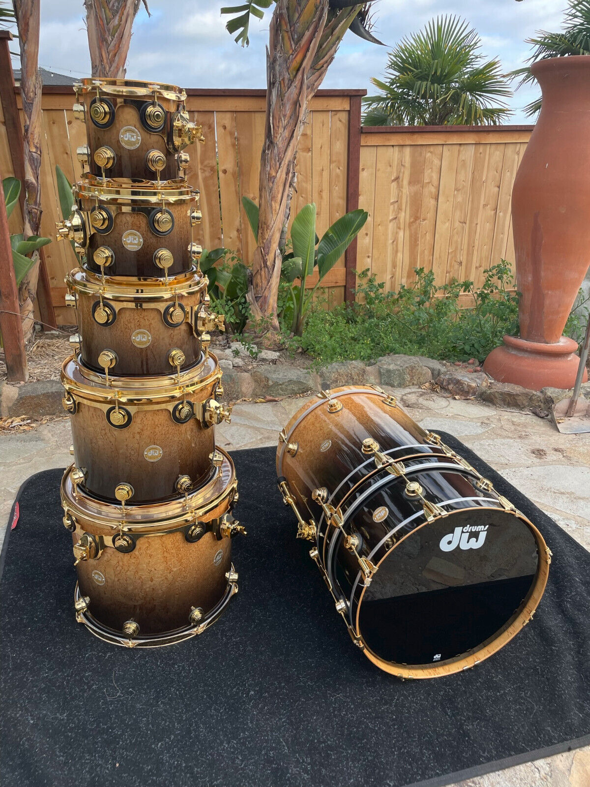 Bộ trống DW Collectors EXOTIC 7 chiếcBộ trống DW Collectors EXOTIC 7 chiếc  