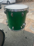 Vintage Rogers PowerTone Londoner Drum Set Green Spakle Power Tone -UPDATED