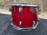 Tama Superstar Cherry 14 x 10 Cherry Tom Drum 80's - Shallow Size