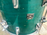 VINTAGE TAMA SUPERSTAR AQUA MARING 16x14 Floor Tom Drum