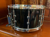 Tama Artwood Maple 14x8 Snare Drum Black owned by JASON BITTNER!!