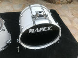 Mapex Saturn Pro White 5pc Drum Set kit 22x16,10x9,12x10.13x11x16x16
