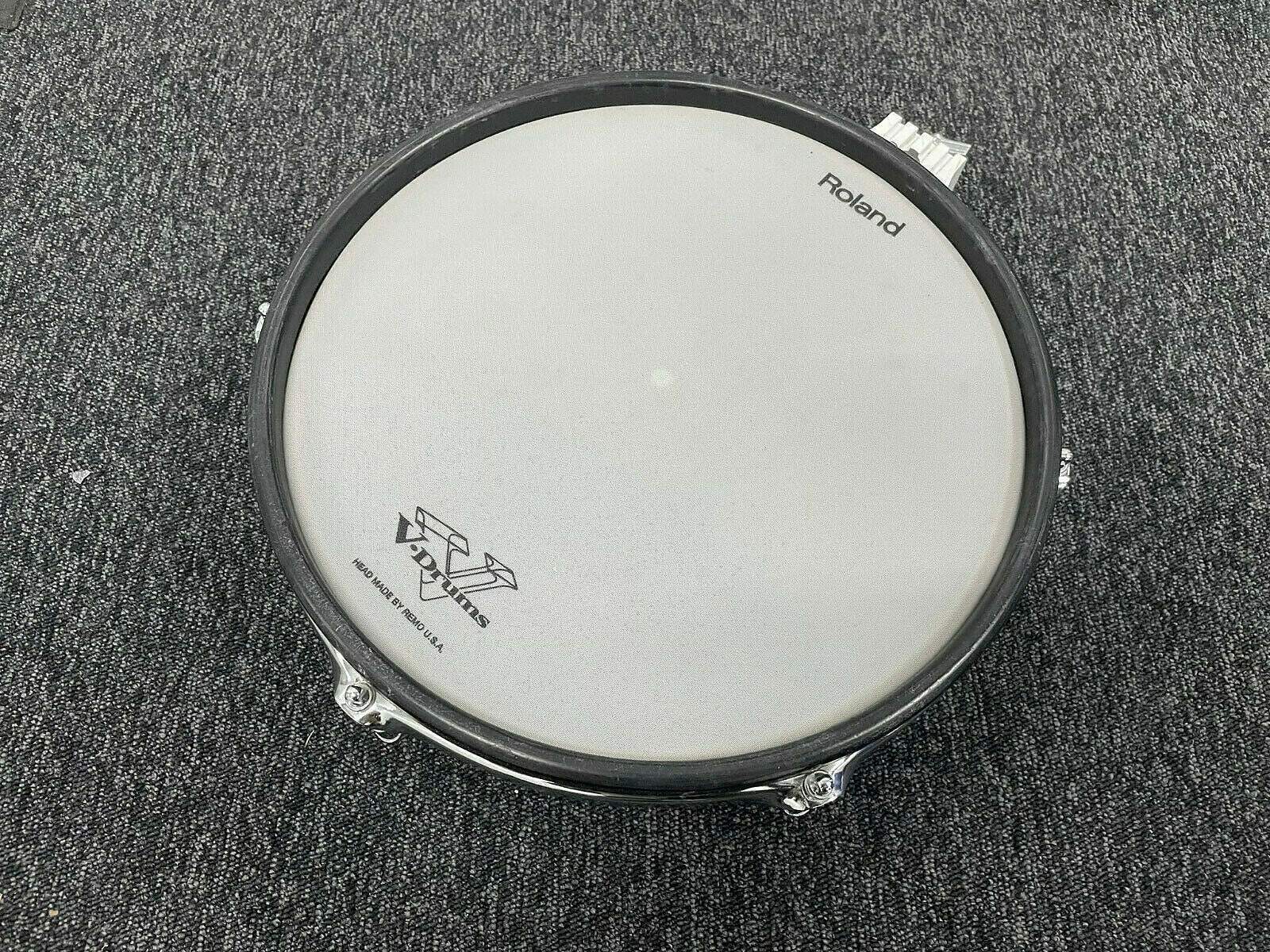 Roland pd120 v drum tom pd120 12" Mesh vdrum WHITE Blakes Drum Shop