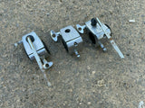 SIMMONS hexagon Blue Rack Clamps - THREE PACK