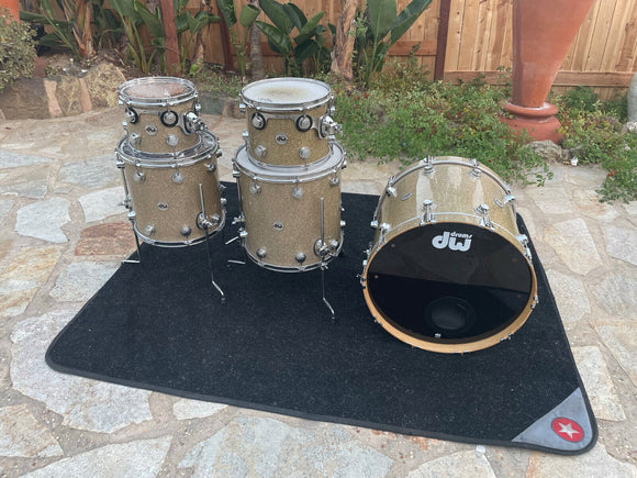 DW Collector's Series FinishPly 5-piece Shell Pack - Broken Glass