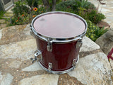 Tama Superstar Cherry 12x11 Cherry Tom Drum 80's